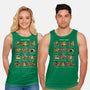 12 Days Of Catmas-unisex basic tank-krisren28