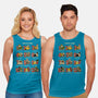 12 Days Of Catmas-unisex basic tank-krisren28