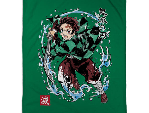 Tanjiro Sumi-E