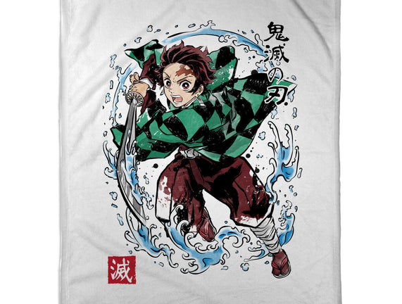 Tanjiro Sumi-E