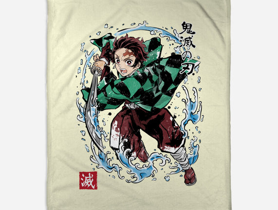 Tanjiro Sumi-E