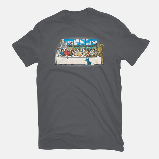 Anime Dinner-mens premium tee-trheewood