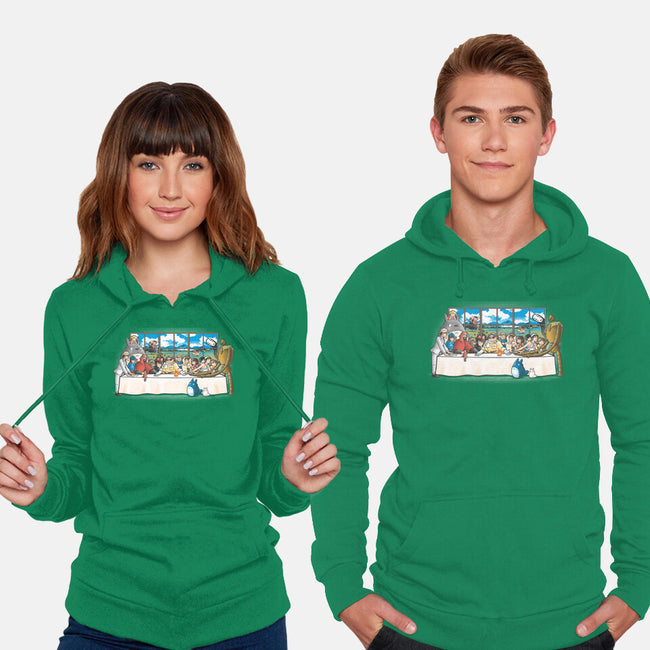 Anime Dinner-unisex pullover sweatshirt-trheewood