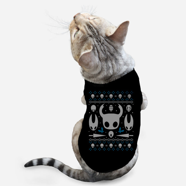 The Child Of The Abyss Christmas-cat basic pet tank-Alundrart