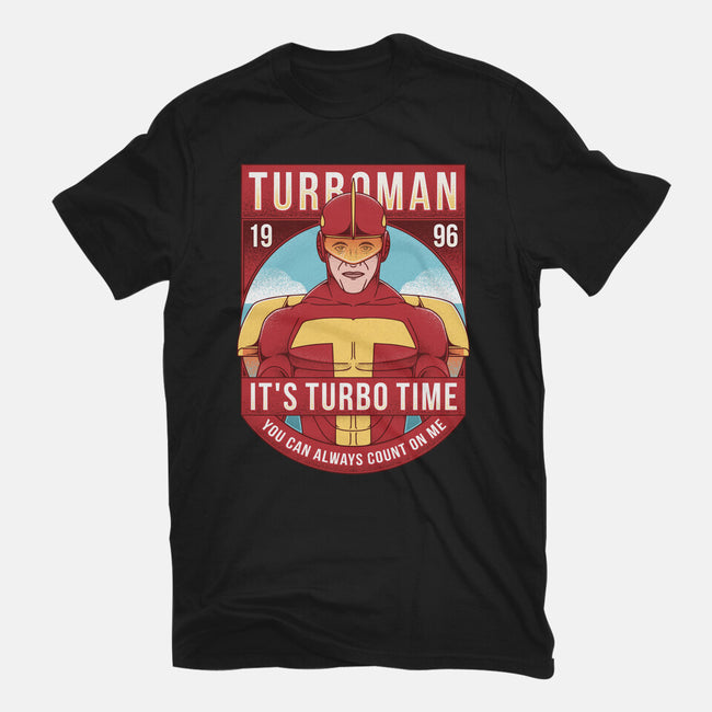 It's Turbo Time-unisex basic tee-Alundrart