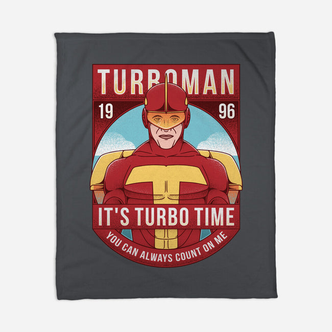 It's Turbo Time-none fleece blanket-Alundrart