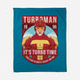 It's Turbo Time-none fleece blanket-Alundrart