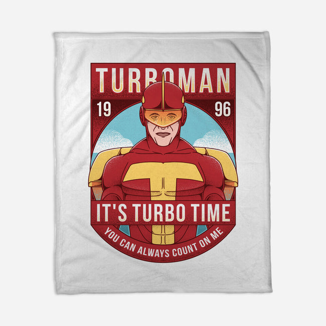 It's Turbo Time-none fleece blanket-Alundrart