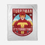 It's Turbo Time-none fleece blanket-Alundrart