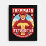 It's Turbo Time-none stretched canvas-Alundrart