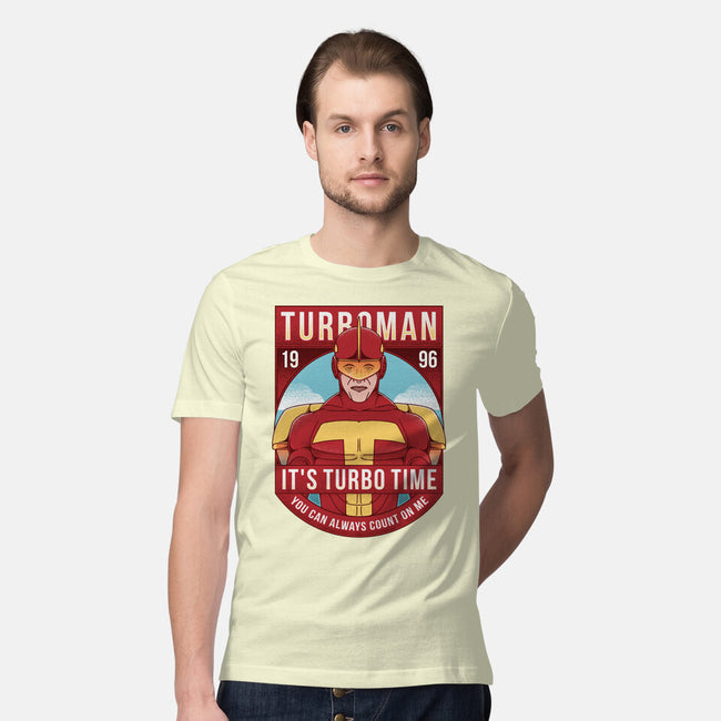 It's Turbo Time-mens premium tee-Alundrart