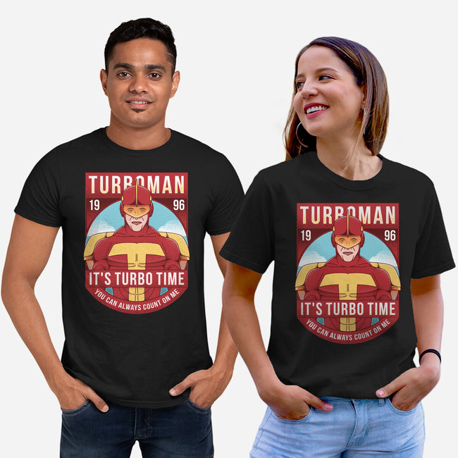 It's Turbo Time-unisex basic tee-Alundrart