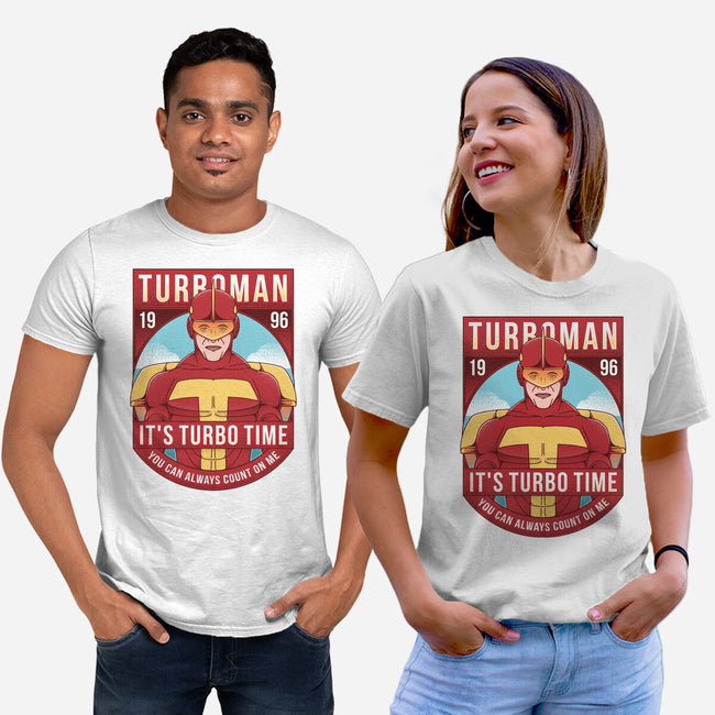 It's Turbo Time-unisex basic tee-Alundrart