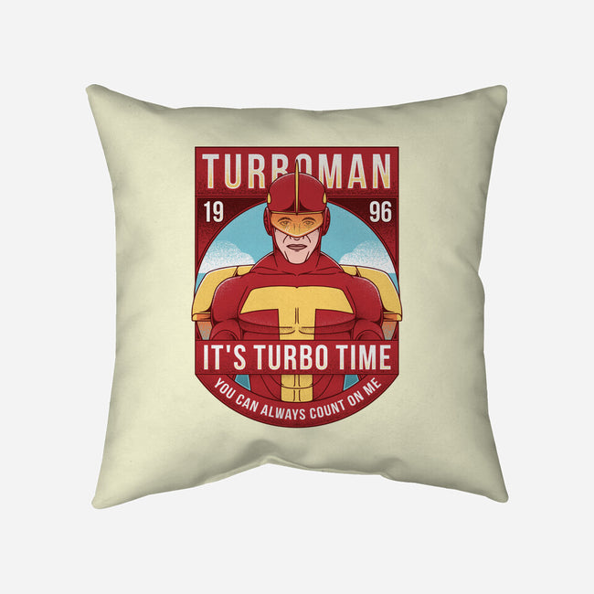 It's Turbo Time-none removable cover w insert throw pillow-Alundrart