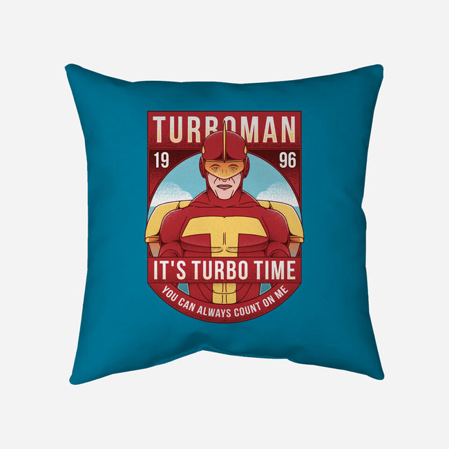 It's Turbo Time-none removable cover w insert throw pillow-Alundrart
