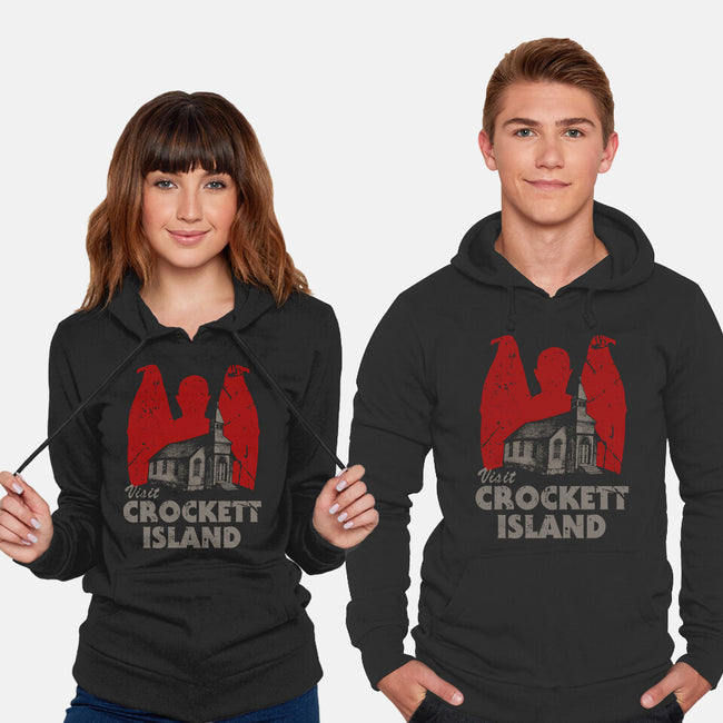 Visit Croquet Island-unisex pullover sweatshirt-Melonseta