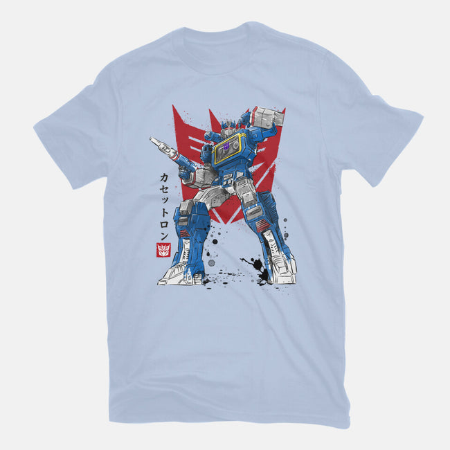 Sound Sumi-E-womens fitted tee-DrMonekers