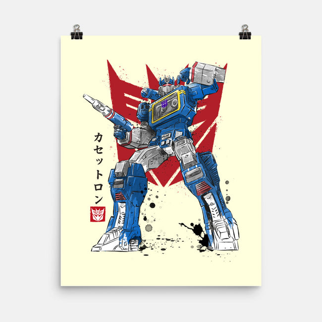 Sound Sumi-E-none matte poster-DrMonekers