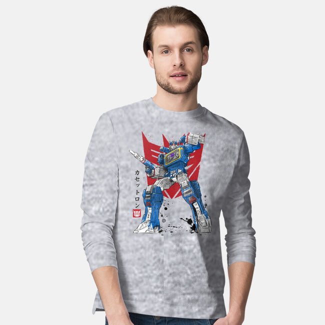 Sound Sumi-E-mens long sleeved tee-DrMonekers
