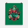 Too Grumpy For Christmas-none matte poster-glitchygorilla