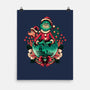 Too Grumpy For Christmas-none matte poster-glitchygorilla