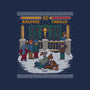 The Christmas Fight-none fleece blanket-kg07