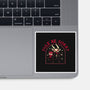 Yule Be Sorry-none glossy sticker-DinoMike