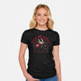 Yule Be Sorry-womens fitted tee-DinoMike