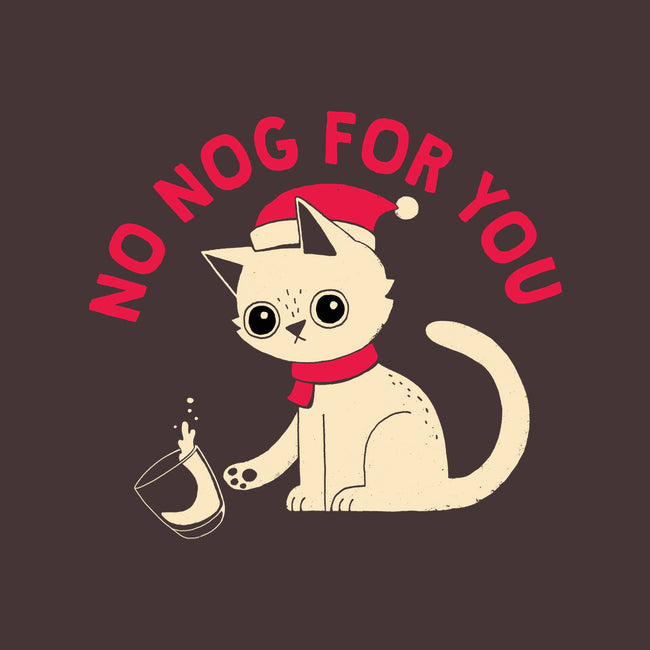 No Nog For You-none stretched canvas-DinoMike
