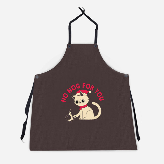 No Nog For You-unisex kitchen apron-DinoMike