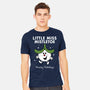 Little Miss Mistletoe-mens heavyweight tee-Nemons
