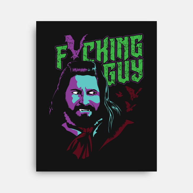 Fricking Guy-none stretched canvas-everdream