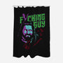 Fricking Guy-none polyester shower curtain-everdream