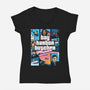 Bay Harbor Butcher-womens v-neck tee-dalethesk8er