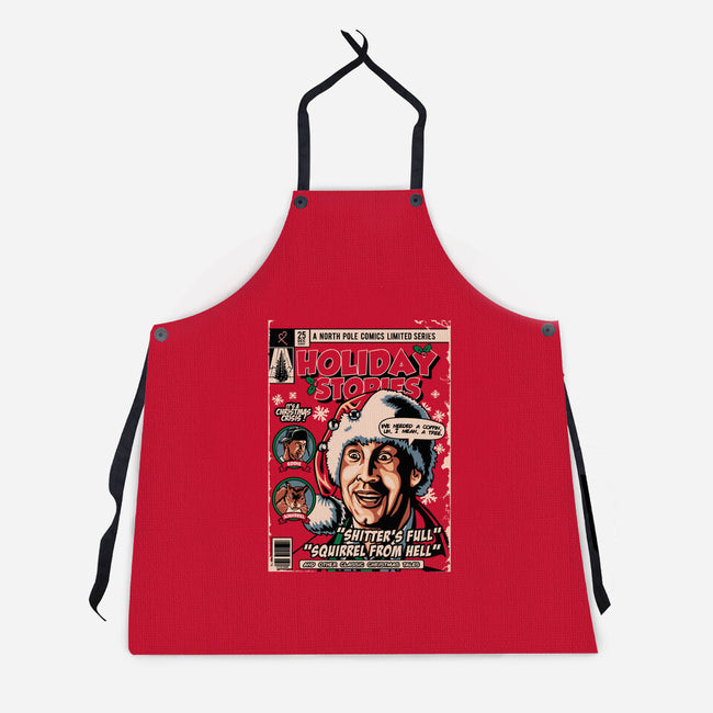 Holiday Stories Vol. 1-unisex kitchen apron-daobiwan