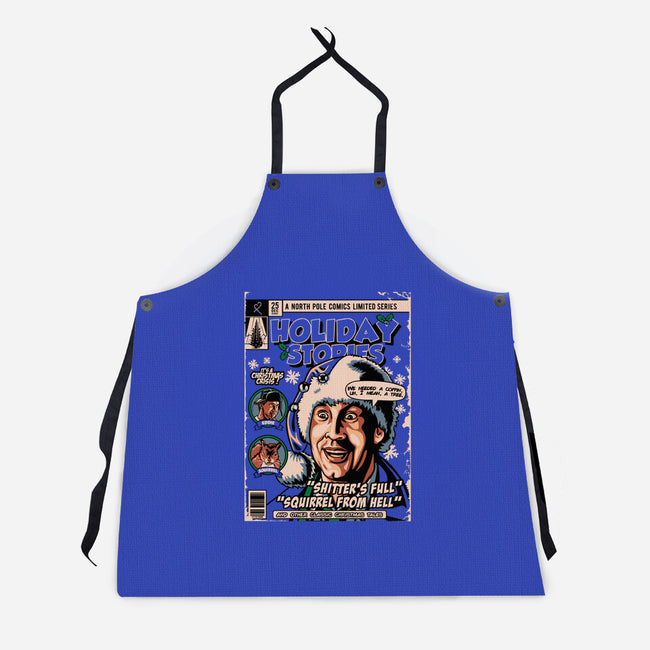 Holiday Stories Vol. 1-unisex kitchen apron-daobiwan