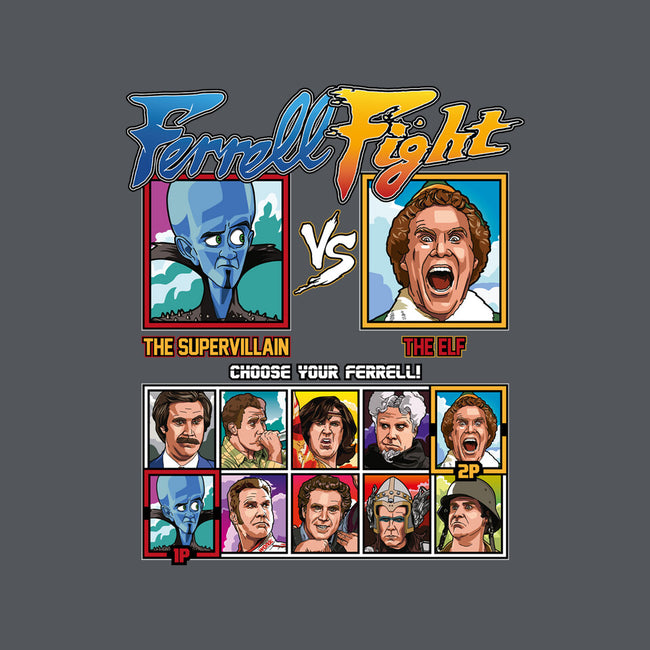 Ferrell Fight-none polyester shower curtain-Retro Review