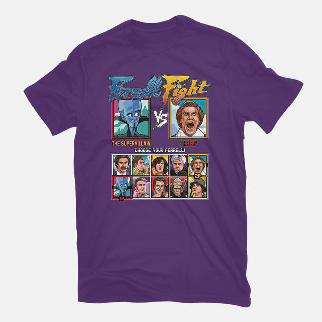 Ferrell Fight-youth basic tee-Retro Review