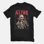 Music Keeps Me Alive-mens premium tee-eduely