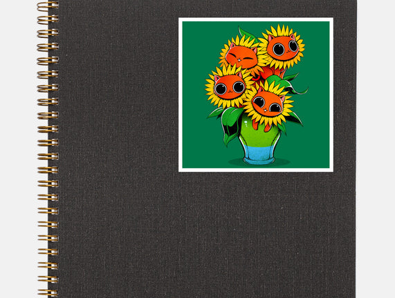 Sunflower Cat