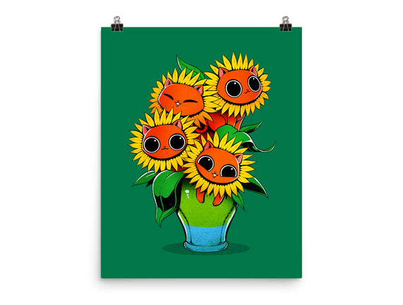 Sunflower Cat