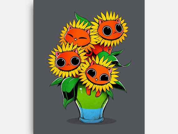 Sunflower Cat