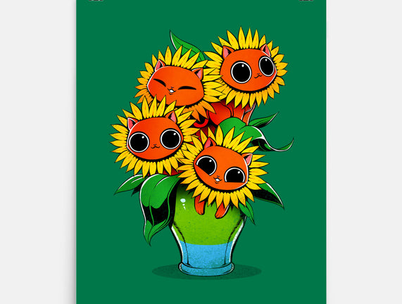 Sunflower Cat