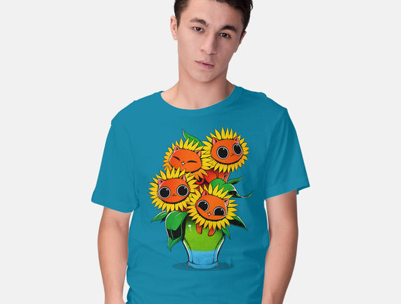 Sunflower Cat