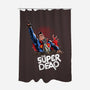 The Super Dead-none polyester shower curtain-zascanauta