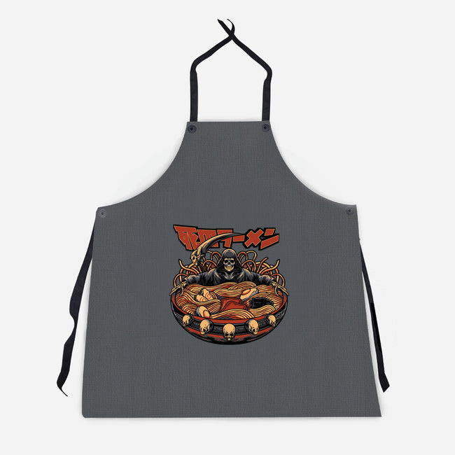 Ramen Of Death-unisex kitchen apron-AmielLarazo