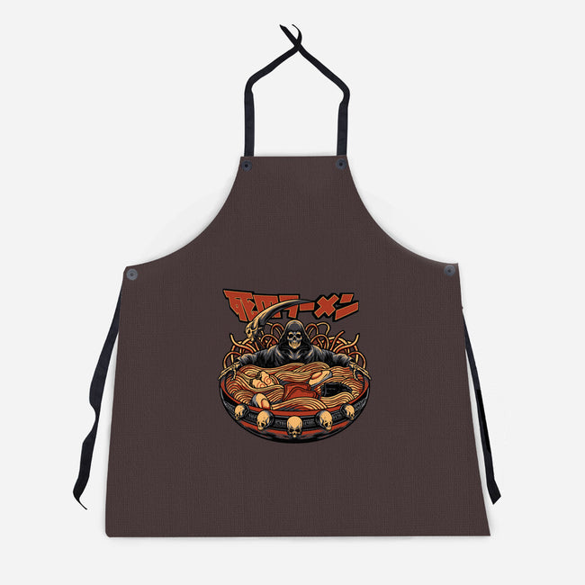 Ramen Of Death-unisex kitchen apron-AmielLarazo