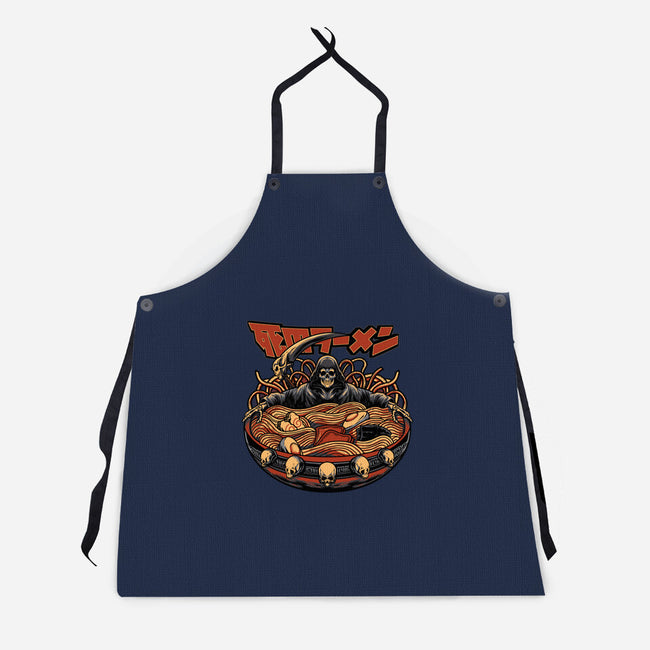 Ramen Of Death-unisex kitchen apron-AmielLarazo