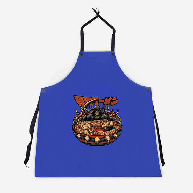 Ramen Of Death-unisex kitchen apron-AmielLarazo
