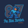 The Blue Bomber-mens premium tee-Logozaste